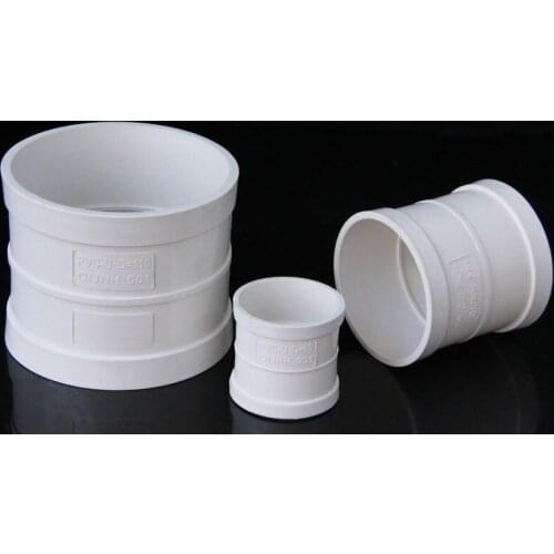 Gogo PVC pipe clamps Drain pipe straight-through fittings Accessories 160 200 250 315mm