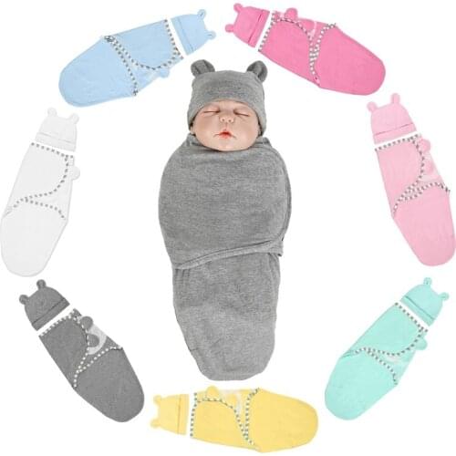 100% cotton sleeping bag baby cap +0-3 months baby blanket mothers choice, baby clothes, babys birth choice good gift
