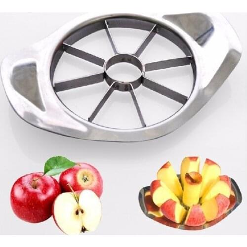 1PC Fruit Cutter Apple Pear Slicer Ultra-Sharp Divider Peeler Stainless Steel Corer Chopper Vegetable Tools Kitchen Accessories