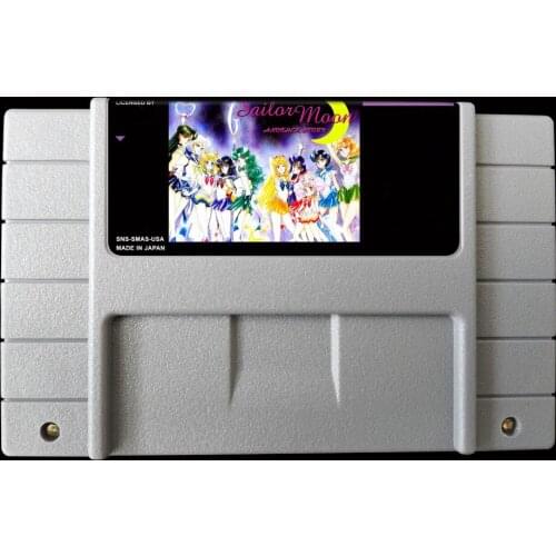 16Bit Games ** Pretty Soldier Sailor Moon - Another Story ( USA Version!! English translation!! )