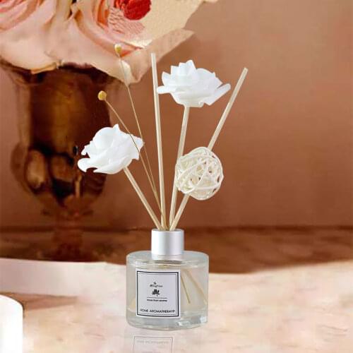 50Ml Fire-free Aromatherapy Essential Oil Rattan Reed Deodorant Purifying Air Diffuser Stick Bedroom Toilet Decoration TSLM1