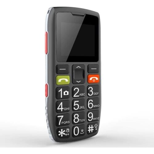 Artfone Big Button Mobile Phone for Elderly,Upgraded GSM Mobile Phone With SOS Button | 1400mAh Battery Torch Side Buttons(2G)