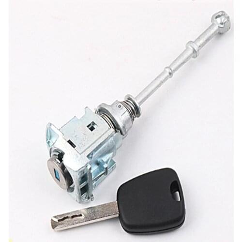 Car Left Door Lock Cylinder Locks Accessories For Citroen C5 With 1 Key Replacement Lock Set Locksmith Tools