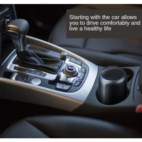 Car Home Office Fresh Air Purifier Travel Purifier Accessories Golden