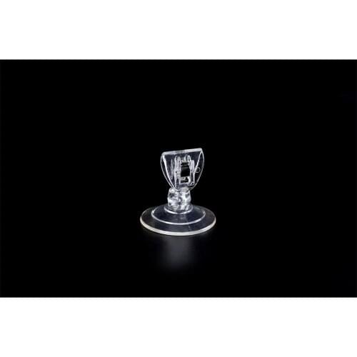 Suction Cup Base Clip Card Holder Clear Sign Clips Refregerator Price Display Clamp