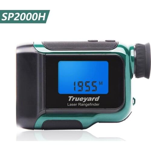 Trueyard laser rangefinder SP2000H dual display data display screen continuous ranging 2000 yards rangefinder