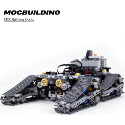 Childrens Building Block, Car Toy, Building Block MOC Puzzle Gift, DIY SUV Tank Boy Assembly Gift