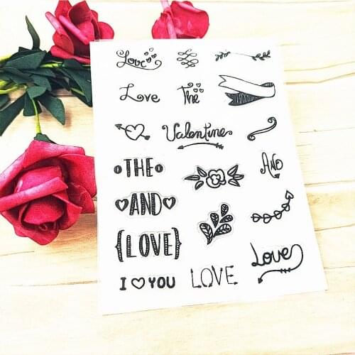 Hot selling Ribbon transparent clear stamp / silicone seal roller stamp DIY scrapbook album / card production