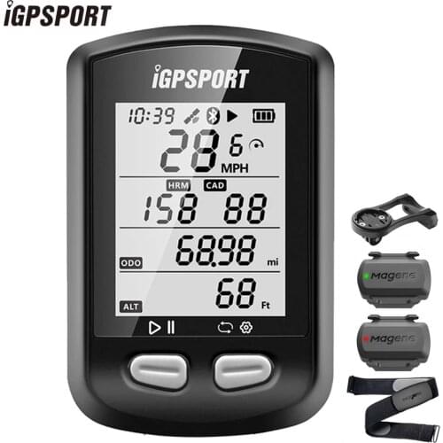 IGPSPORT IGS10S Bike Speedometer Ant+ Bluetooth Cyclocomputer Wireless Cycling Computer Cadence GPS Odometer Bicycle Accessories