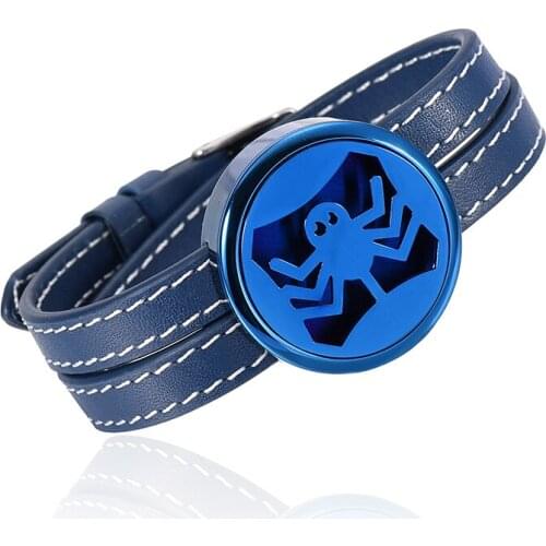 IJB0525 Aromatherapy Lockets Bracelet Essential Oil Diffuser Perfume Aroma Locket Unisex With Free Pads