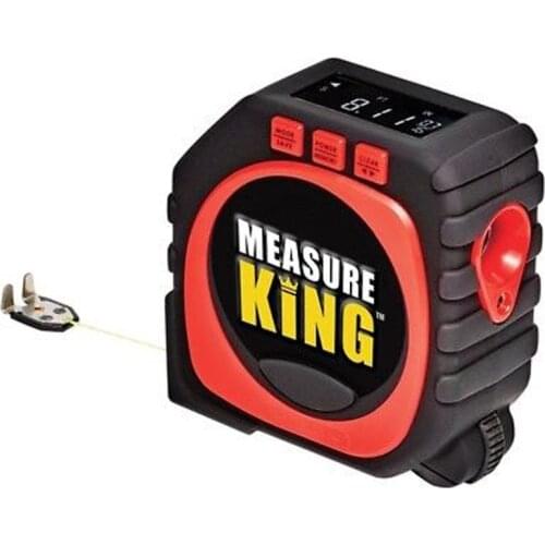 Measure 3-in-1 Laser Measuring Ruler 3-in-1 Tape Measure LED Digital Display Tape Measurer