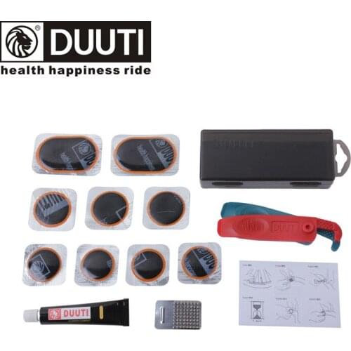 DUUTI Mountain Bicycle Tire Repair Tool Set Cold Tire Repair Combination Tool