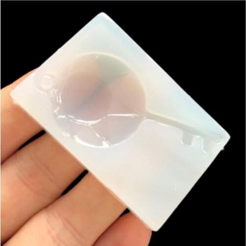 New Transparent Silicone Mould Resin Decorative Craft DIY Sun key magic wand shape Type epoxy resin molds for jewelry making