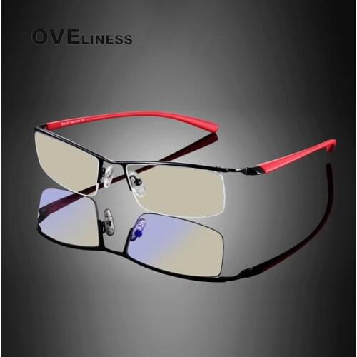 Computer glasses frame goggles Anti blue ray clear lens gaming glasses Men Spectacle radiation resistant eyeglasses eyewear 8199