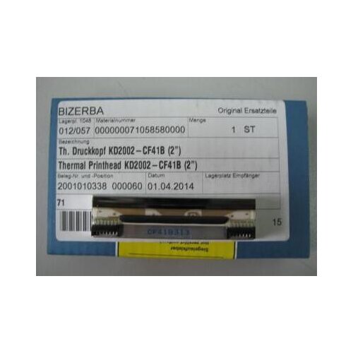 Original and new thermal printhead KD2002-CF41B for Bizerba KH-800