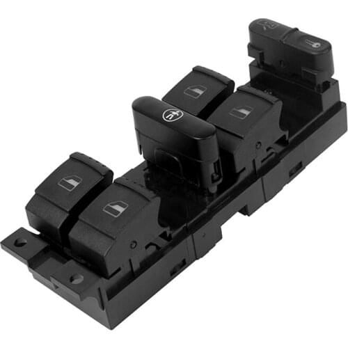 Window Panel Master Control Switch for Golf Jetta Bora Passat B5 Seat Leon Toledo Superb 2000 - 2004 1J4959857B