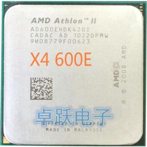 AMD Athlon II X4 600E CPU Processor Quad-CORE (2.2Ghz/ L2 2M /45W / 2000GHz) Socket am3 am2+ free shipping