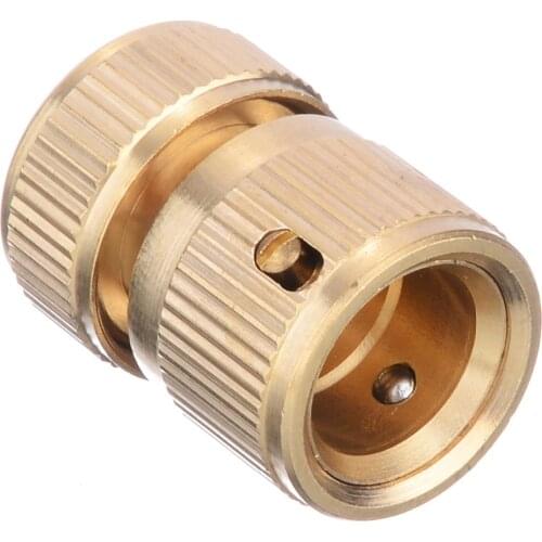 5pcs 16mm Threaded Brass Hose Tap Connector Garden Water Pipe Adaptor Watering Equipment with 13mm Interface