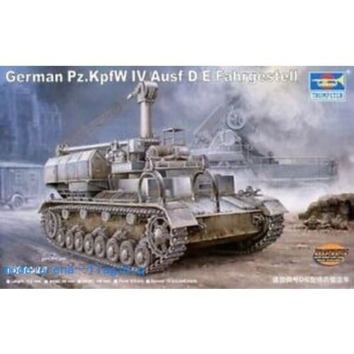 Trumpeter 00362 1/35 Pz.Kpfw IV Ausf D/E Fahrgestell model kit Plastic Model Building Kit