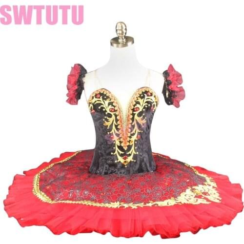High quality red black ballet tutu with velvet bodice,blue professional classical ballet tutu for girls tutu ballet blueBT9069