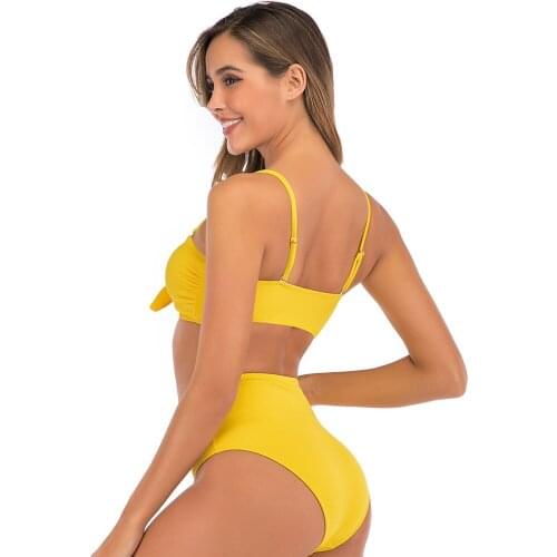 LUKITAS Swimwear Women Bikini Sets Mujer Detachable Straps Solid Two Piece Swimsuits Bikinis Beach Female Swimming Suit XL Sets