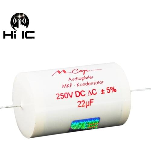 1pcs Mundorf Capacitance Mcap MKP 1uf-100uf 250V For HiFi Audio Promise Coupling Capacitors Speaker Car Horns Divider Crossover