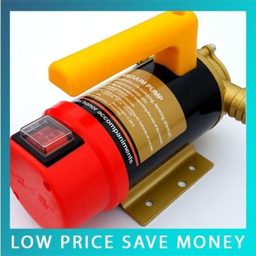 24V Fuel Oil Transfer Pump Diesel Kerosene Self Suction Oil Pump/Vane Pump