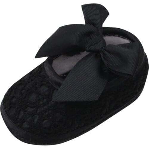 3# 2021 Summer&spring Toddler Shoes Butterfly-knot Newborn Baby Girls Soft Shoes Soft Soled Non-slip Bowknot Footwear Crib Shoes