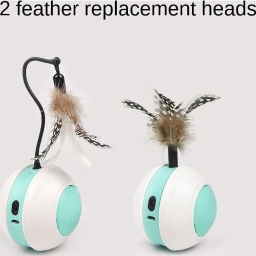 360 Degree Pet Cat Rolling Ball Toy Tumbler Balance Car Space Ball Cats Toys Interactive Cats USB Rechargeable Pets Playing Toys