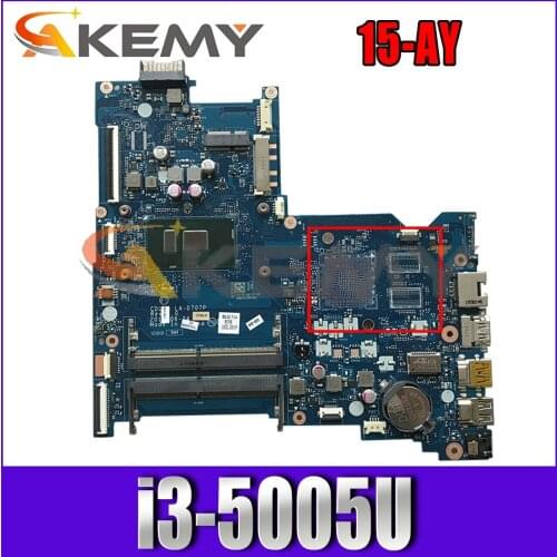 854941-601 854941-501 For HP Pavilion 15-AY i3-5005U Notebook Mainboard SR244 LA-D703P DDR3 Laptop Motherboard