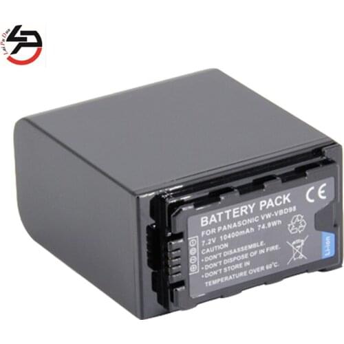 LPD 7.2v 10800mah 100% brand new Replacement Camera Battery For Panasonic