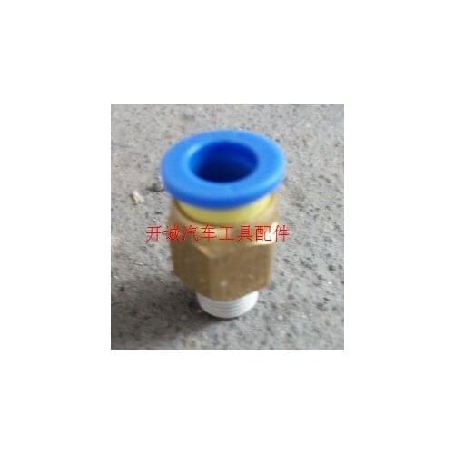 FREE SHIPPING Tyre engine block air valve connector 1 minute teeth, insert 8MM trachea 10 pieces/lot