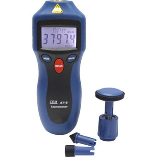 Digital Tachometers LCD RPM Test speed measurements of rotating objects