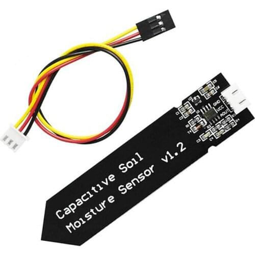 Capacitive Soil Moisture Sensor Module Not Easy to Corrode Wide Voltage Wire Corrosion Resistant For Arduino 3.3-5.5V