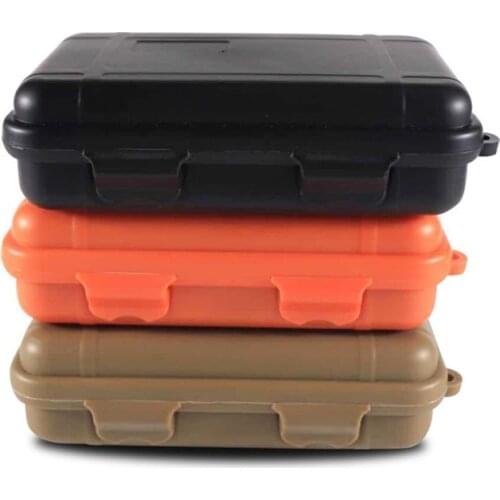 Outdoor Sealed Box Plastic Shockproof Bins Waterproof Box Travel Storage Kit Survival Case Valuables Electronic Gadget Container