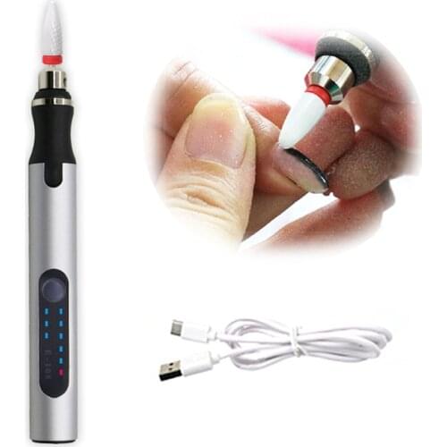 Mini Electric Engraving Pen 3 Mode Speed Control Nail Tools Multifunction Wood Carving Milling Engraving Drill Carving Pen