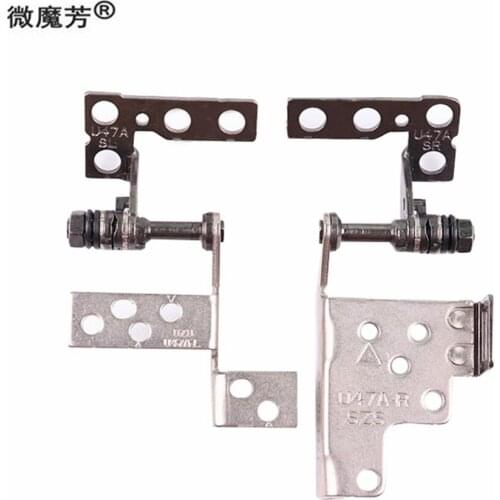 New Laptop Lcd Hinges Kit for Asus U47 Q400A U47A U47VC Laptops LCD Hinges Fit Left & Right Hinges