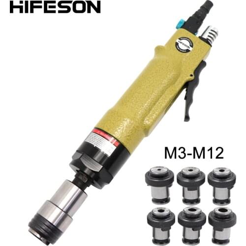 ISO Chucks Pneumatic Air Tapping Machine Drill Tapping Tool For Rivet Nuts M4 M5 M8 M8 M10