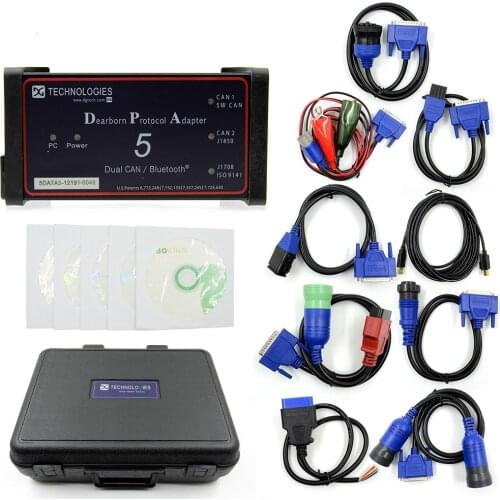 VSTM New Professional DPA5 Dearborn Protocol Adapter 5 Best Quality Heavy Duty Truck Scanner multi-language Auto diagnositc tool