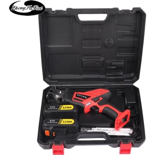 Hand-held chainsaw rechargeable small outdoor hand-held electric saw logging lithium battery reciprocating saw