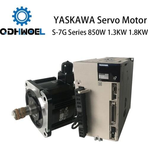 YASKAWA S-7G Servo Motor&Motor Driver 850W-1.8KW 200V Electric Motor Set