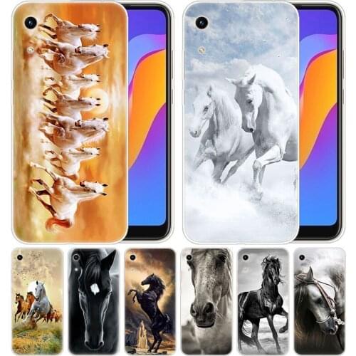 Luxury Silicone Case Great Beautiful Horses Running for Huawei Honor 9X 8A 7A 20 Pro 7X 8X 7S 8S 8 9 10 Lite View 20 20i Play