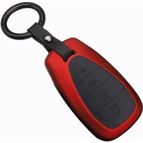 Car Smart 4 Button Remote Key Cover Case Holder Protect Keychain Keyring for CHEVROLET Equinox TRAX MRLIBO XL Key Chain Ring ABS