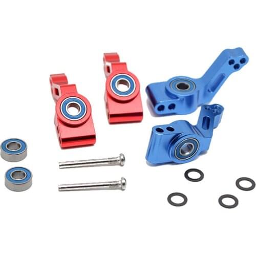 RC Metal Alloy Rear Short Axle Carrier Upgrade Parts Set 3752 for TRAXXAS 1/10 2WD Slashes Short Shaft Carrier Bigfoot Racing