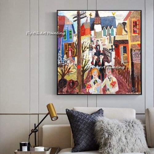 100% Handmade Copy Famous Painting By Swedish Painter Olle Olsson Hagalund Canvas Wall Art Home Decor Oil Paintings For Bedroom