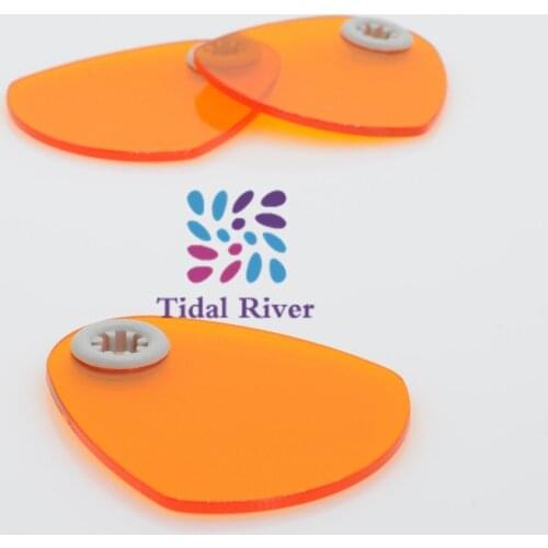 3/Pcs Dental Shield Plate Shade Board Light Hood For Curing Lamp Dental Accessiores 80* 65mm