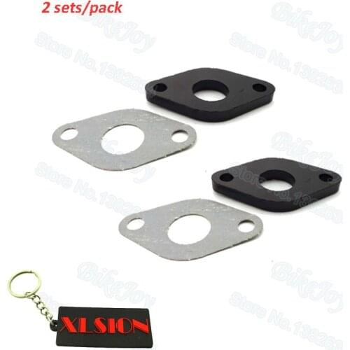 GY6 Intake Gasket 17mm Carburetor Manifold Intake Gasket For GY6 50cc Moped Scooter Chinese Taotao Roketa