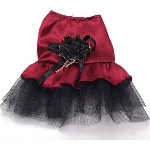 Summer Pet Clothes Wedding Dog Dress For Dogs Skirt Summer Princess Dog Dresses Clothes For Dogs Skirts York Pet Chihuahau Dress