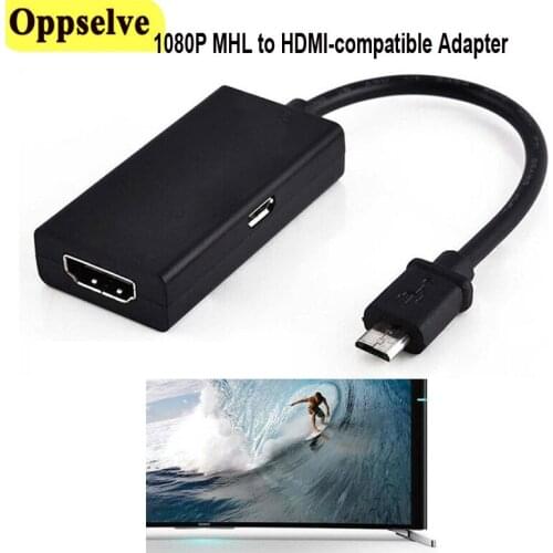 Micro MHL To HDMI-compatible Cable for Android Mini Mirco USB Converter for Samsung HTC LG Smart Phone Tablets with MHL Function