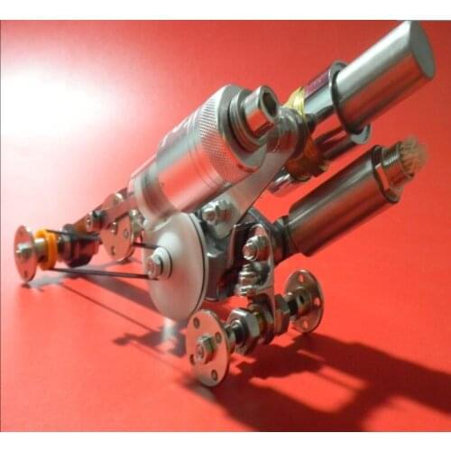 Stirling engine model thermal External combustion engine car model child gift